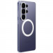 Чохол PC Clear Magnet Case (AAA) with Magnetic Fit на Samsung Galaxy S26 Ultra (Clear / White)