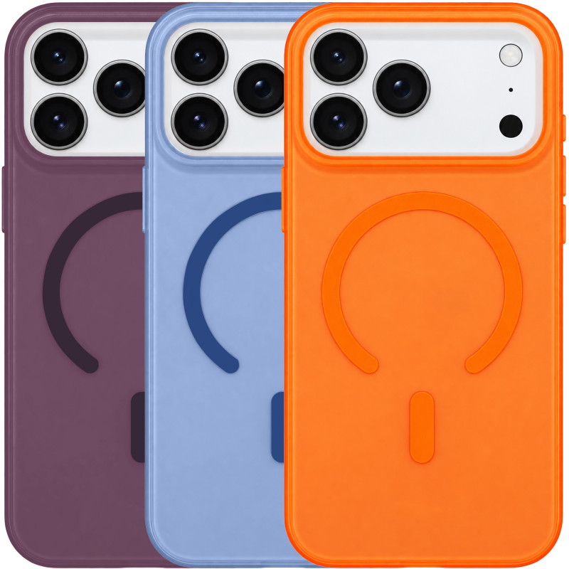 Чехол PC Matte Color with Magnetic Fit для Apple iPhone 17 Pro / 18 Pro (6.3")
