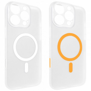 Чохол PC Slim Matte with Magnetic Fit (camera button) на Apple iPhone 16 Pro (6.3")