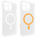 Чехол PC Slim Matte with Magnetic Fit (camera button) для Apple iPhone 16 Pro (6.3")