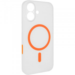 Чехол PC Slim Matte with Magnetic Fit (camera button) для Apple iPhone 17 (6.3")