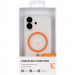 Фото Чехол PC Slim Matte with Magnetic Fit (camera button) для Apple iPhone 17 (6.3") (Orange) на vchehle.ua