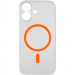 Фото Чехол PC Slim Matte with Magnetic Fit (camera button) для Apple iPhone 17 (6.3") (Orange) в магазине vchehle.ua