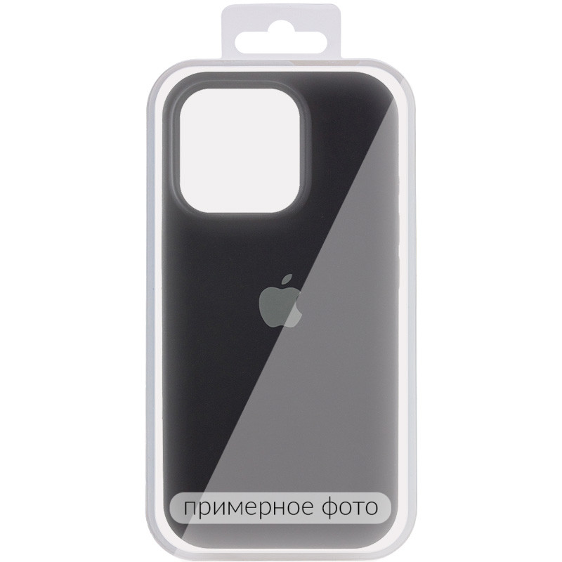 Фото Чехол Silk (AA) Logo with Magnetic Fit для Apple iPhone 16 Pro Max (6.9") (Черный / Black) на vchehle.ua