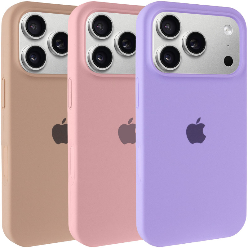 Чехол Silk (AA) Logo with Magnetic Fit для Apple iPhone 17 Pro (6.3")