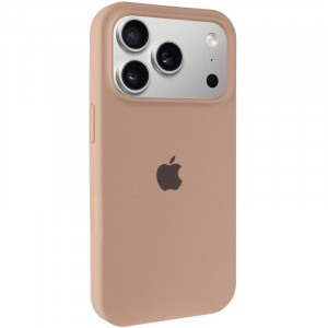 Чехол Silk (AA) Logo with Magnetic Fit для Apple iPhone 17 Pro (6.3")