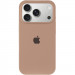 Фото Чехол Silk (AA) Logo with Magnetic Fit для Apple iPhone 17 Pro (6.3") (Бежевый / Desert Gold) на vchehle.ua