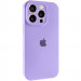 Чехол Silk Full Camera Protective (AA) для Apple iPhone 13 Pro Max (6.7") (Сиреневый / Dasheen)
