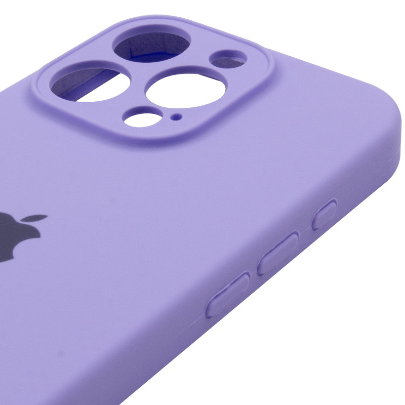 Чехол Silk Full Camera Protective (AA) для Apple iPhone 13 Pro Max (6.7") (Сиреневый / Dasheen) в магазине vchehle.ua