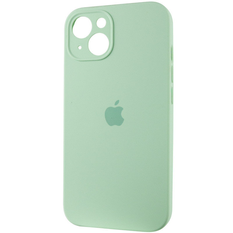 Фото Чехол Silk Full Camera Protective (AA) для Apple iPhone 13 (6.1") (Зеленый / Pistachio) в магазине vchehle.ua