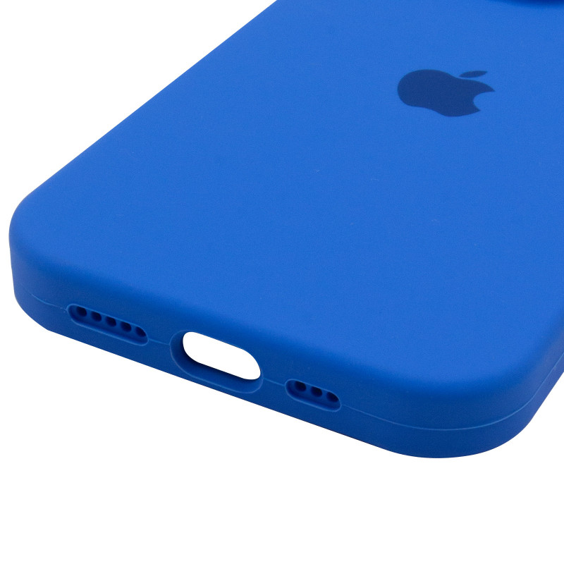 Купити Чохол Silk Full Camera Protective (AA) на Apple iPhone 15 Pro (6.1") (Синій / Capri Blue) на vchehle.ua