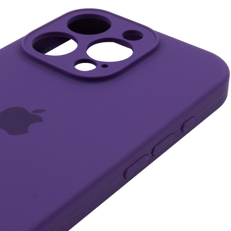 Чохол Silk Full Camera Protective (AA) на Apple iPhone 15 Pro (6.1") (Фіолетовий / Amethyst) в магазині vchehle.ua