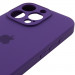Чохол Silk Full Camera Protective (AA) на Apple iPhone 15 Pro (6.1") (Фіолетовий / Amethyst) в магазині vchehle.ua