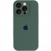 Фото Чохол Silk Full Camera Protective (AA) на Apple iPhone 15 Pro Max (6.7") (Зелений / Pine green) на vchehle.ua