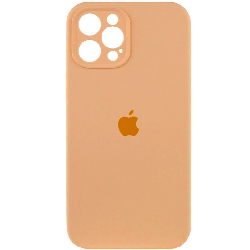 Чохол Silk Full Camera Protective (AA) на Apple iPhone 12 Pro (6.1") (Помаранчевий / Cantaloupe)