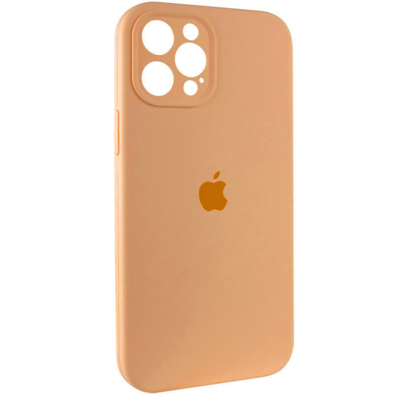 Фото Чохол Silk Full Camera Protective (AA) на Apple iPhone 12 Pro (6.1") (Помаранчевий / Cantaloupe) на vchehle.ua