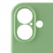 Чохол Silk Full Camera Protective (AA) на Apple iPhone 16 Plus (6.7") (М'ятний / Mint) в магазині vchehle.ua