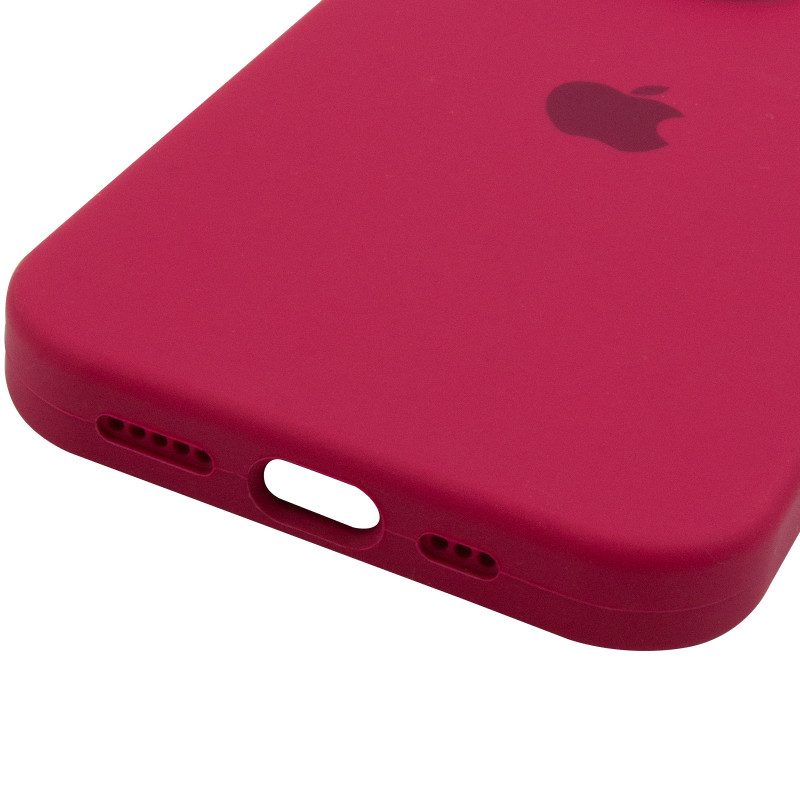 Купить Чехол Silk Full Camera Protective (AA) для Apple iPhone 16 Pro (6.3") (Красный / Rose Red) на vchehle.ua