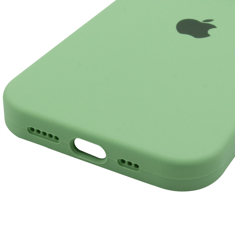 Купить Чехол Silk Full Camera Protective (AA) для Apple iPhone 16 Pro (6.3") (Мятный / Mint) на vchehle.ua