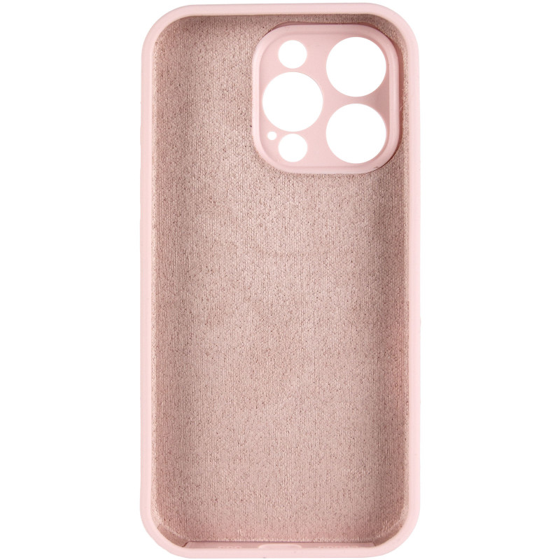Фото Чехол Silk Full Camera Protective (AA) для Apple iPhone 16 Pro (6.3") (Розовый / Chalk Pink) в магазине vchehle.ua