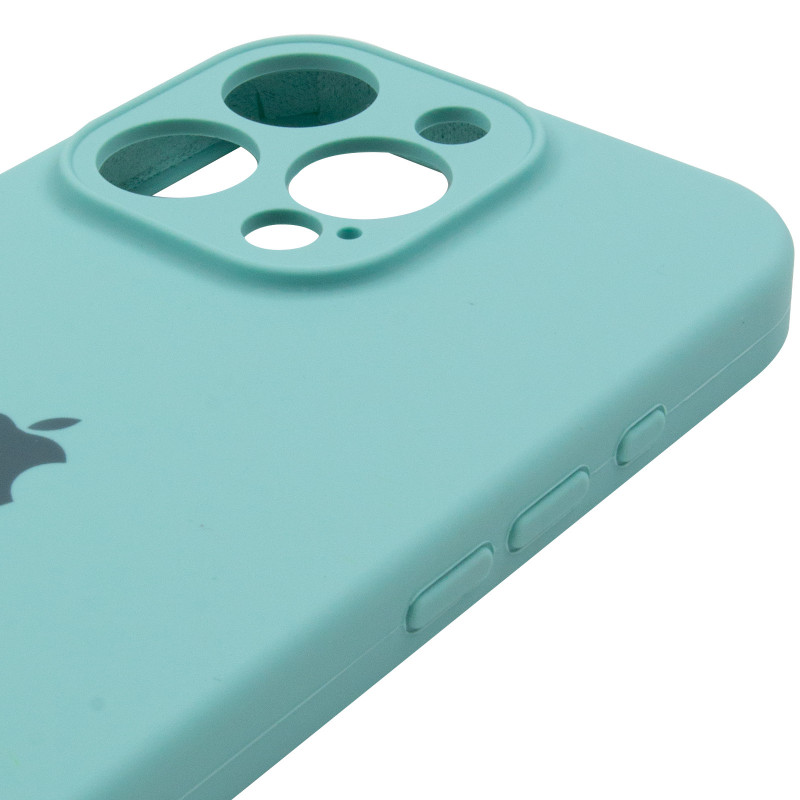 Чехол Silk Full Camera Protective (AA) для Apple iPhone 16 Pro Max (6.9") (Бирюзовый / Marine Green) в магазине vchehle.ua
