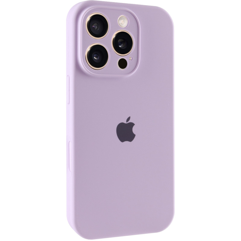 Чехол Silk Full Camera Protective (AA) для Apple iPhone 16 Pro Max (6.9") (Сиреневый / Lilac)