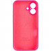 Фото Чехол Silk Full Camera Protective (AA) для Apple iPhone 17 (6.3") (Розовый / Barbie pink) в магазине vchehle.ua