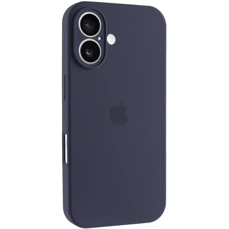 Чехол Silk Full Camera Protective (AA) для Apple iPhone 17 (6.3") (Темно-синий / Midnight blue)