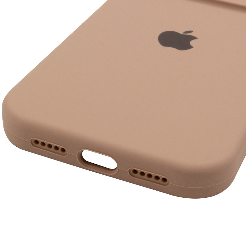 Фото Чехол Silk Full Camera Protective (AA) для Apple iPhone 16 Pro (6.3") (Бежевый / Desert Gold) на vchehle.ua
