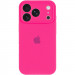 Фото Чехол Silk Full Camera Protective (AA) для Apple iPhone 17 Pro (6.3") (Розовый / Barbie pink) на vchehle.ua