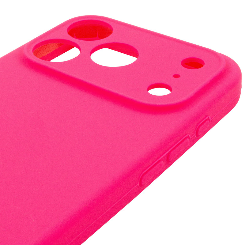 Чехол Silk Full Camera Protective (AA) для Apple iPhone 17 Pro (6.3") (Розовый / Barbie pink) в магазине vchehle.ua