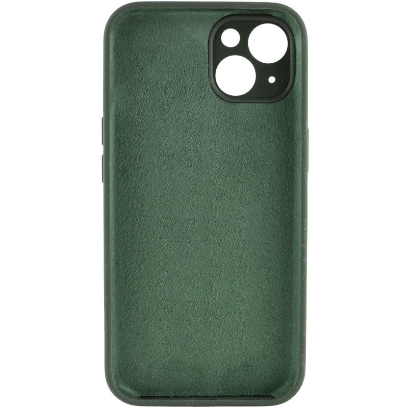 Фото Чехол Silk Full Camera Protective (AA) NO LOGO для Apple iPhone 13 (6.1") (Зеленый / Cyprus Green) на vchehle.ua