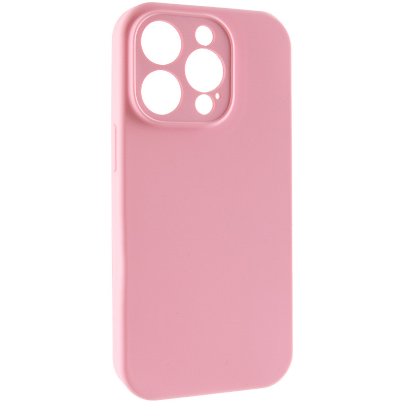 Чехол Silk Full Camera Protective (AA) NO LOGO для Apple iPhone 13 Pro Max (6.7") (Розовый / Light pink)