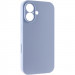 Чехол Silk Full Camera Protective (AA) NO LOGO для Apple iPhone 16 (6.1") (Голубой / Lilac Blue)