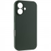 Чехол Silk Full Camera Protective (AA) NO LOGO для Apple iPhone 17 (6.3") (Зеленый / Cyprus Green)