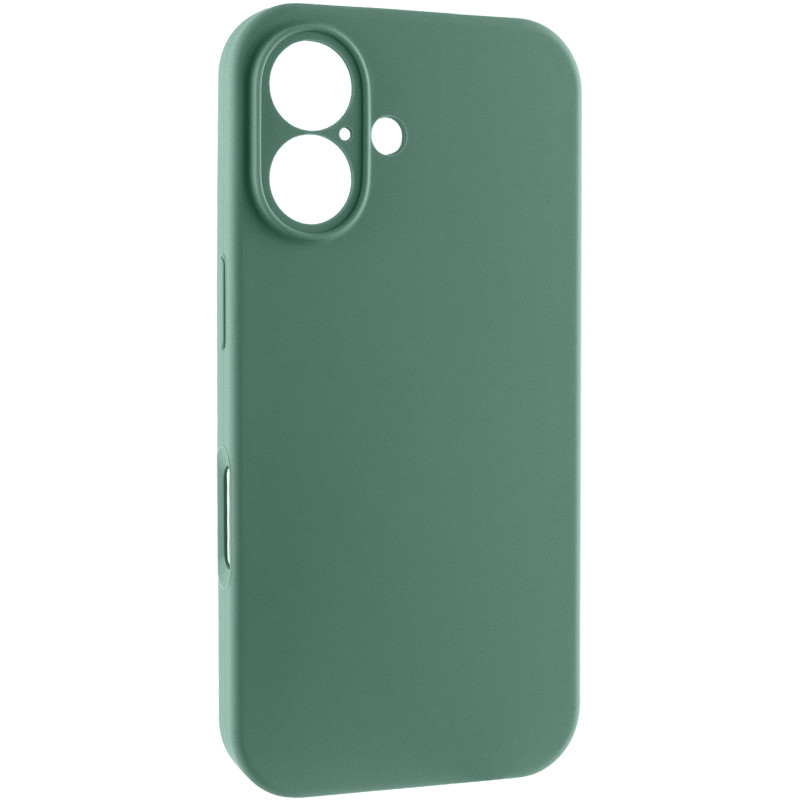 Чехол Silk Full Camera Protective (AA) NO LOGO для Apple iPhone 17 (6.3") (Зеленый / Pine green)