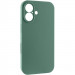 Чехол Silk Full Camera Protective (AA) NO LOGO для Apple iPhone 17 (6.3") (Зеленый / Pine green)