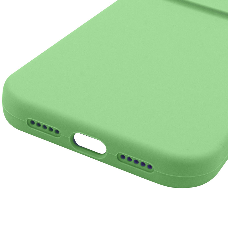 Купить Чехол Silk Full Camera Protective (AA) NO LOGO для Apple iPhone 17 Pro (6.3") (Мятный / Mint) на vchehle.ua