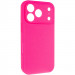 Чехол Silk Full Camera Protective (AA) NO LOGO для Apple iPhone 17 Pro (6.3") (Розовый / Barbie pink)
