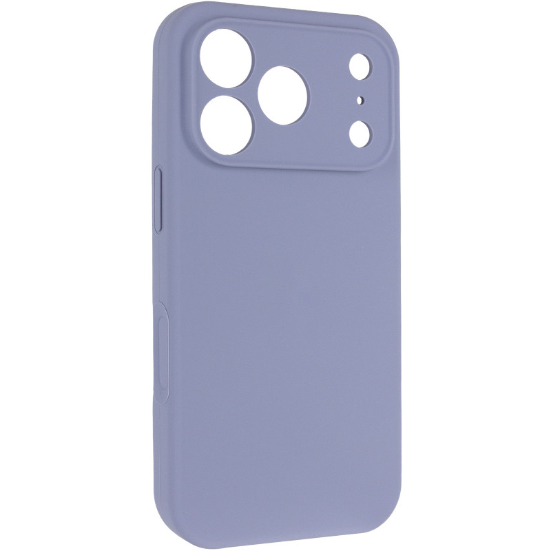 Чехол Silk Full Camera Protective (AA) NO LOGO для Apple iPhone 17 Pro (6.3") (Серый / Lavender Gray)