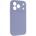 Чехол Silk Full Camera Protective (AA) NO LOGO для Apple iPhone 17 Pro (6.3") (Серый / Lavender Gray)