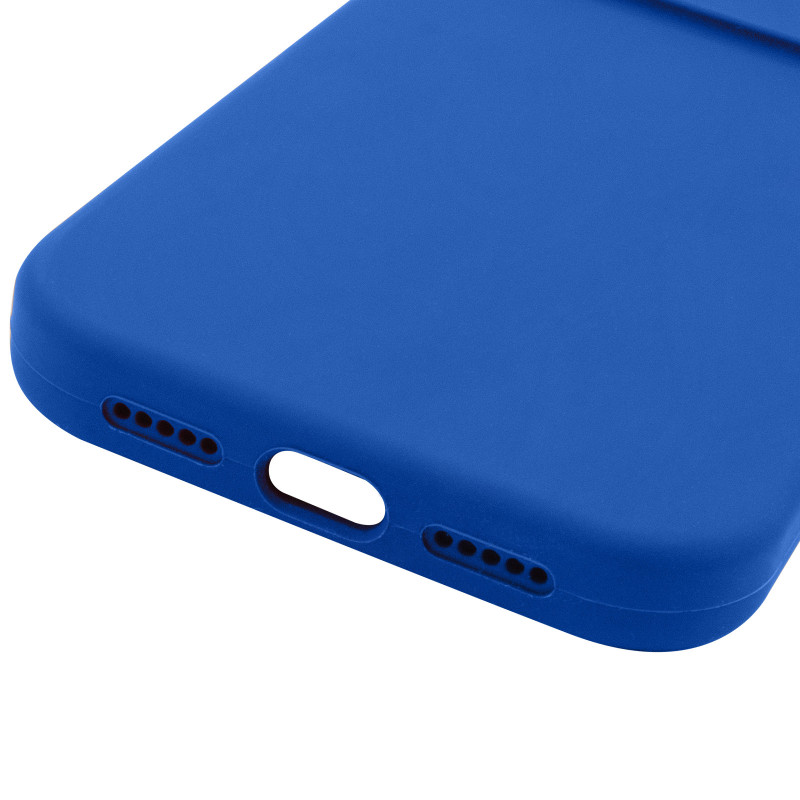 Купить Чехол Silk Full Camera Protective (AA) NO LOGO для Apple iPhone 17 Pro (6.3") (Синий / Capri Blue) на vchehle.ua