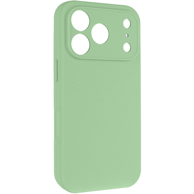 Чехол Silk Full Camera Protective (AA) NO LOGO для Apple iPhone 17 Pro Max (6.9") (Зеленый / Pistachio)
