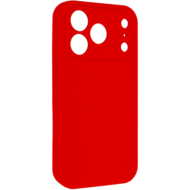 Чехол Silk Full Camera Protective (AA) NO LOGO для Apple iPhone 17 Pro Max (6.9") (Красный / Red)