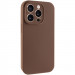 Чехол Silk Full Camera Protective (AA) NO LOGO для Apple iPhone 13 Pro (6.1") (Коричневый / Brown)