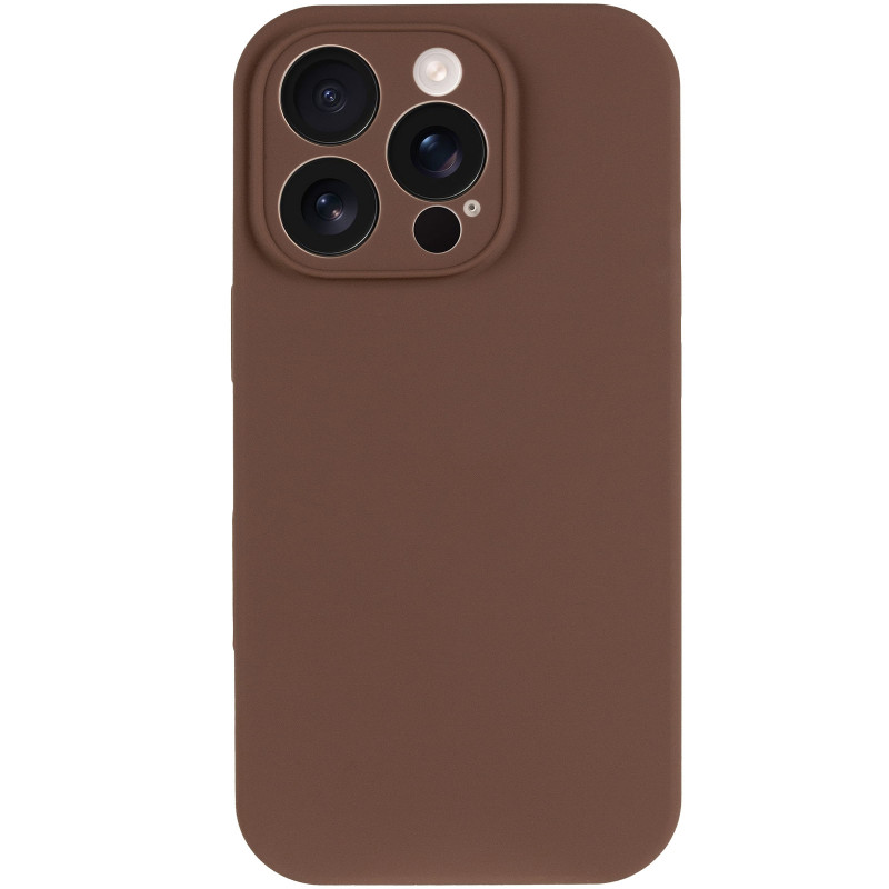 Фото Чехол Silk Full Camera Protective (AA) NO LOGO для Apple iPhone 13 Pro (6.1") (Коричневый / Brown) на vchehle.ua