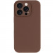 Фото Чехол Silk Full Camera Protective (AA) NO LOGO для Apple iPhone 13 Pro (6.1") (Коричневый / Brown) на vchehle.ua