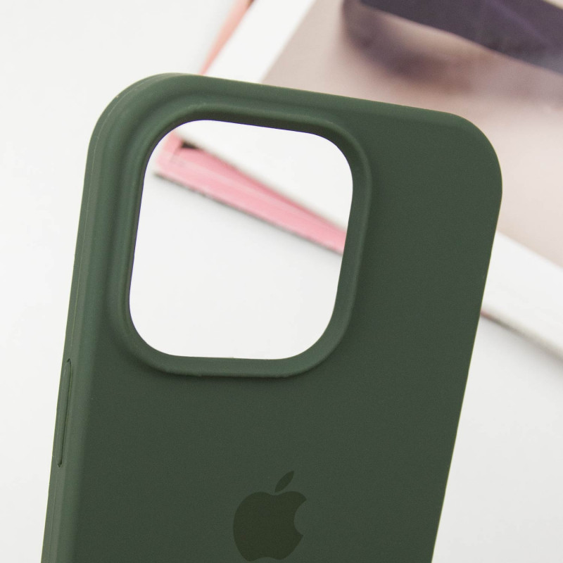 Фото Чехол Silk Full Protective (AA) для Apple iPhone 13 Pro Max (6.7") (Зеленый / Cyprus Green) в магазине vchehle.ua