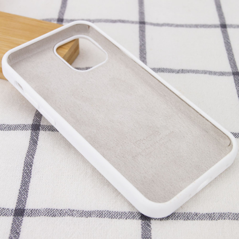 Фото Чехол Silk Full Protective (AA) для Apple iPhone 14 (6.1") (Белый / White) в магазине vchehle.ua