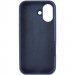 Фото Чохол Silk Full Protective (AA) на Apple iPhone 16 Plus (6.7") (Синій / Deep navy) в маназині vchehle.ua